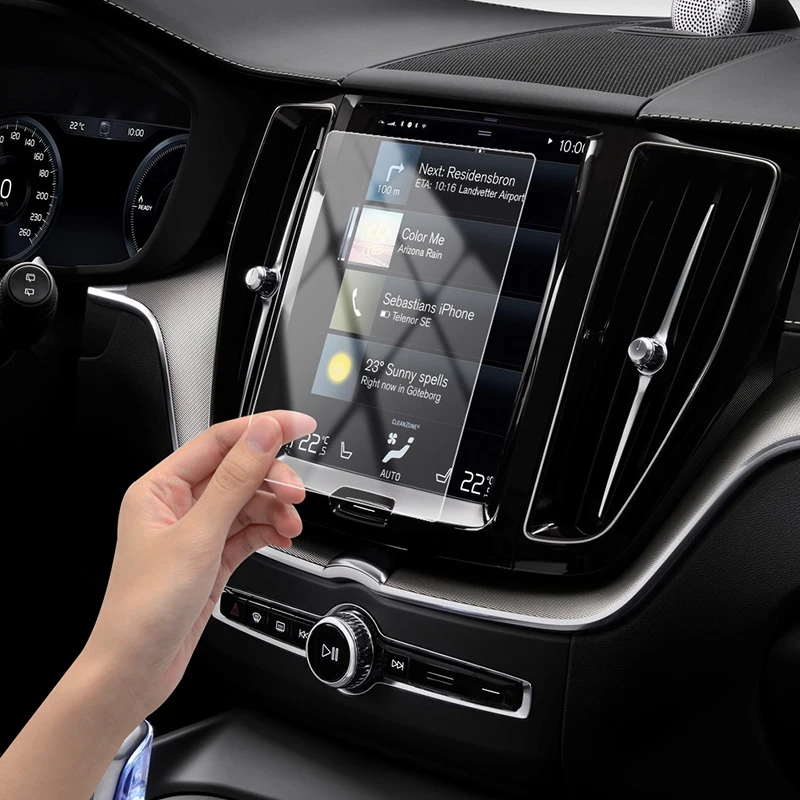 180*135 мм Автомобильная наклейка на ЖК экран GPS навигационный защитная пленка из