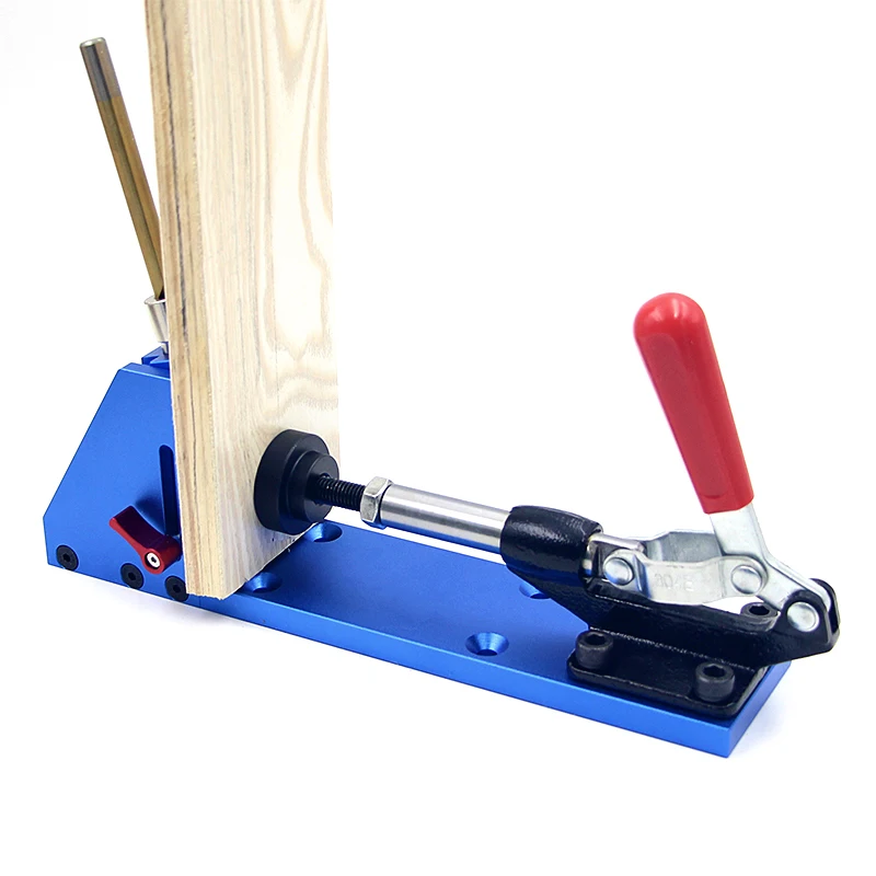 Pocket Hole Jig Kit woodworking tools System for Wood Working Joinery Step Drill Bit Pocket Hole Jig Kit Tool