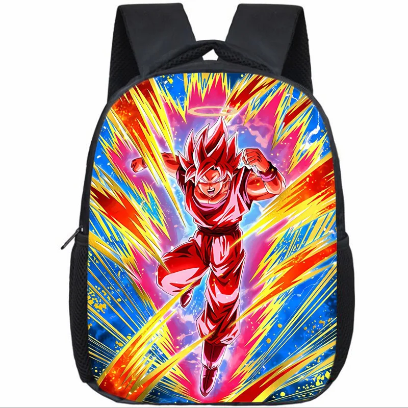 Dragon Ball рюкзак с Гоку, детские сумки, рюкзак с принтом, Детский Повседневный Рюкзак для детского сада