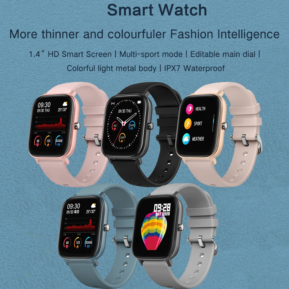 

Smart Watch for Women 2020 1.4inch Fitness Bracelet Sleep Monitor Activity Tracker Multi-Sport Modes Smartwatch Android for Men