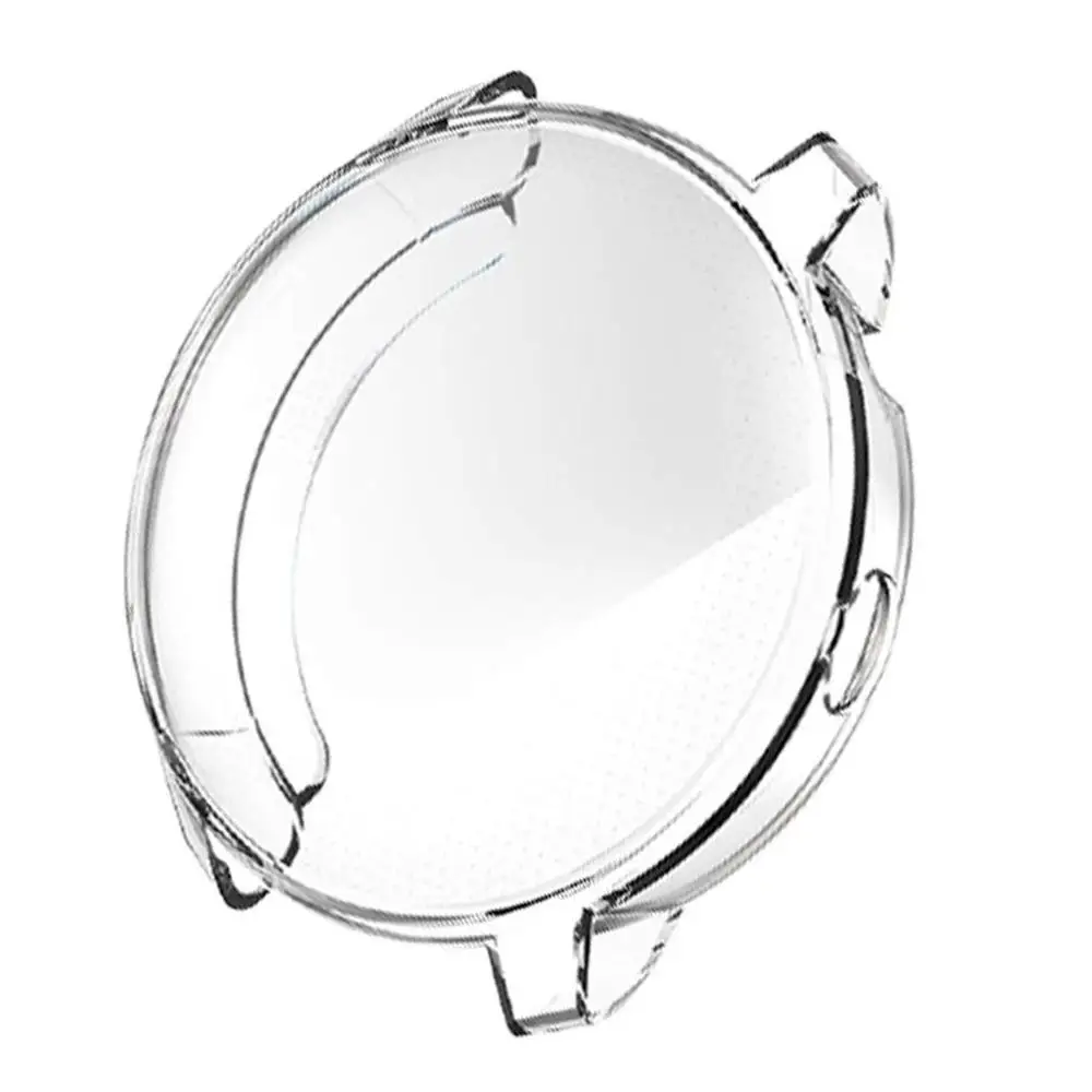trainer Transparent Защитный чехол для смарт-часов Garmin Vivoactive 3 из ТПУ Защитная оболочка для смарт-часов Защитная пленка для экрана - Цвет: trainer Transparent