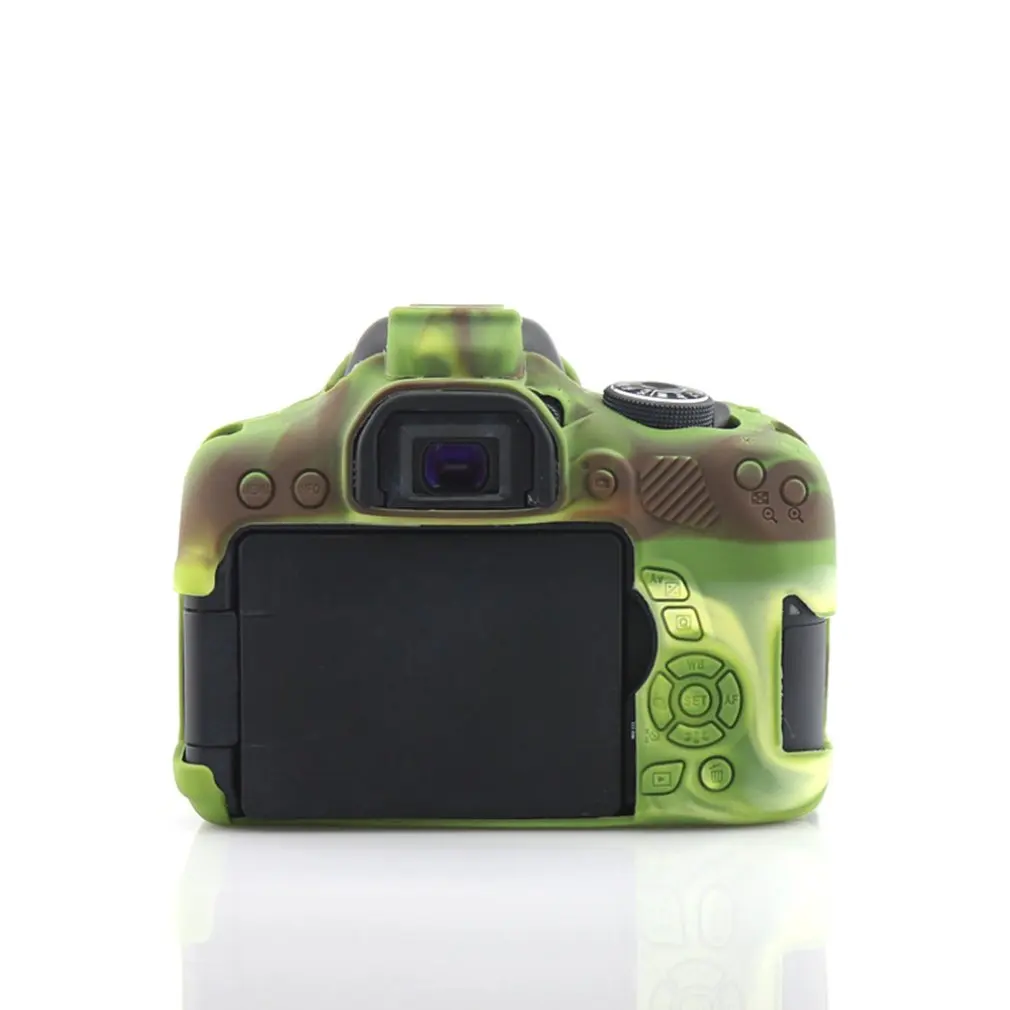 Мягкий силиконовый резиновый защитный чехол для камеры для Canon 6D 6D2 5D3 5D4 80D 800D 1300D 1500D 750D сумка для камеры