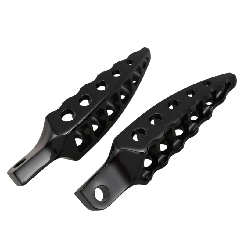 

Motorcycle Black CNC 45 Degrees Male-Mount Footrests Foot Pegs