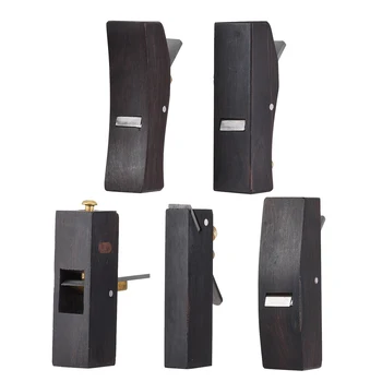 

A Set of Violin Plane Cutter 5pcs Woodworking Plane Cutter Ebony Luthier Tool Set for Violin Viola Cello Wooden Instrument