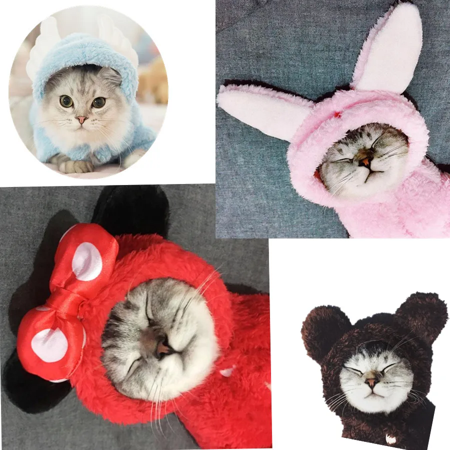 Одежда для кошек милая одежда котят на Хэллоуин вечерние костюм домашних