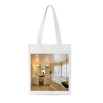 

Women Canvas Bags bedroom Print Shopper Shopping Bags Ladies Handbags Large Capacity tote bag