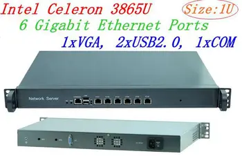 Online 1U Intel 6 Lan Celeron 3865U Firewall Router Pfsense 6*1000M Ethernet Netzwerk Sicherheit Netzwerk Server Gerät