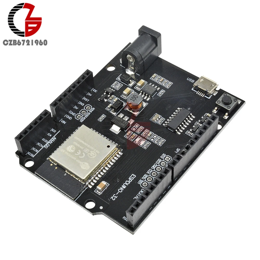 DC 5V 12V WEMOS D1 Mini R32 ESP32 Беспроводной Wi-Fi и bluetooth-адаптер, макетная плата, антенна Micro USB CH340 CH340G 4M для Arduino UNO R3