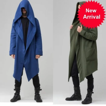 

Jacket Men's Hooded Long Sleeve Cardigan Gothic Hoodie Sweatshirt Punk 2020 Hoody Jacket Coat Female Outwear