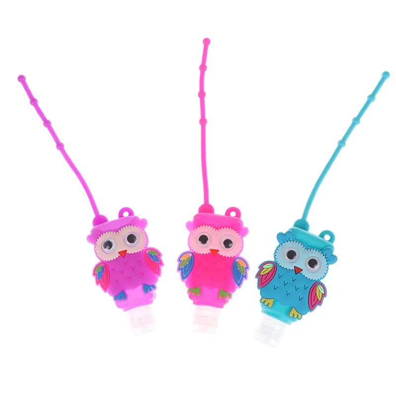 1pcs randomly Силиконовый миниатюрный антисептик для рук одноразовый не чистый съемный чехол портативный безопасный гель для путешествий - Цвет: 1pcs randomly