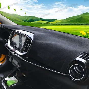 

lsrtw2017 Car Dashboard Cover Mats Avoid Light Pad Instrument Platform Desk Carpets for kia stonic 2017 2018 2019 2020 kx1 2021