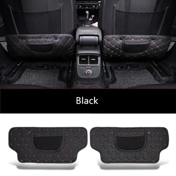 

Seat Backrest Anti-Kick Mat Protective Pad 2pcs For Audi A3 8V 2014-18 Leather Anti Dirty Mat Car Interior Accessories
