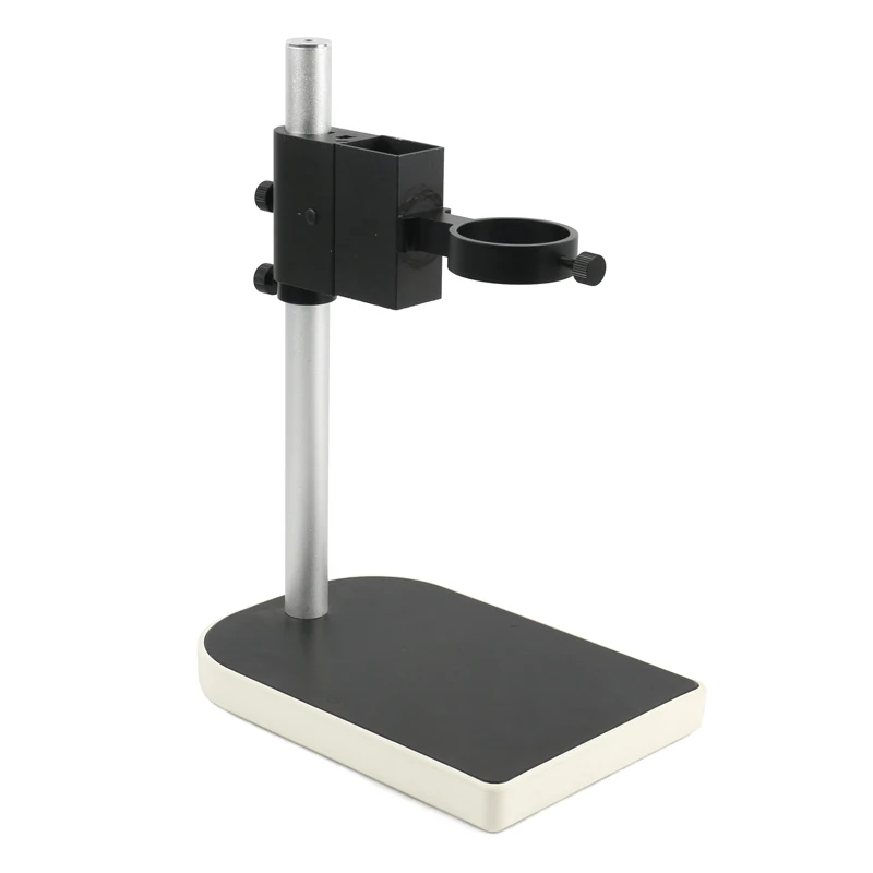 Lab Microscope Lens Adjustable Focusing Bracket Focusing Holder Table Stand 40mm 50mm For HDMI USB