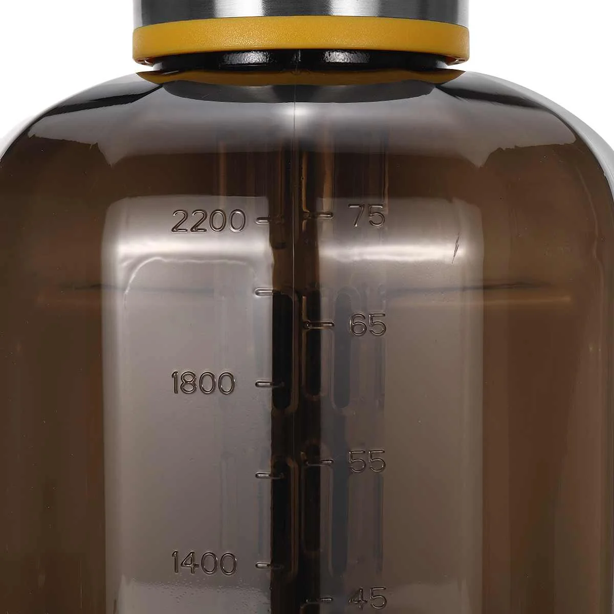 2.2L бутылка для воды пластиковая бутылка для вливания фруктов заварки напиток Спорт на открытом воздухе сок лимон портативный чайник