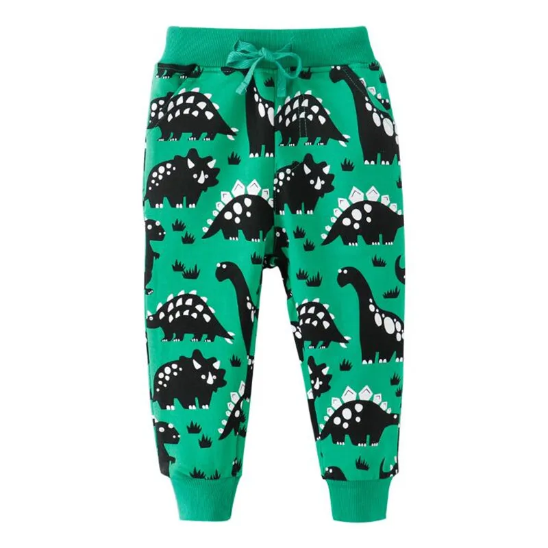 Дизайн; Штаны для маленьких мальчиков; милые детские штаны с аппликацией в виде динозавра; весенне-осенние штаны для мальчиков; брендовая одежда для мальчиков