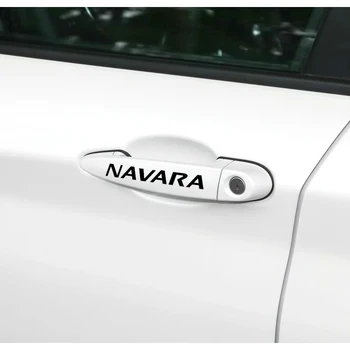 

Car Door Handle Rear Mirror Stickers auto Decal For Nissan Navara d40 d22 d23 np300 car styling