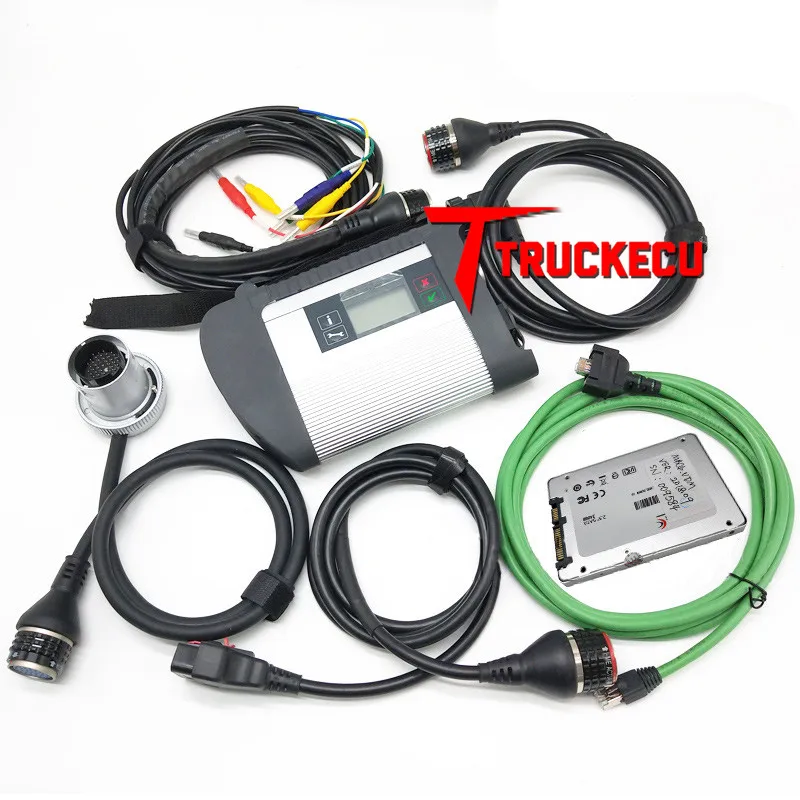 MB STAR C4 мультиплексор mb sd c4 лучше, чем mb sd c6 sd c5 xenter das wis epc для диагностики автомобилей MB truck+ ноутбук Toughbook CF19