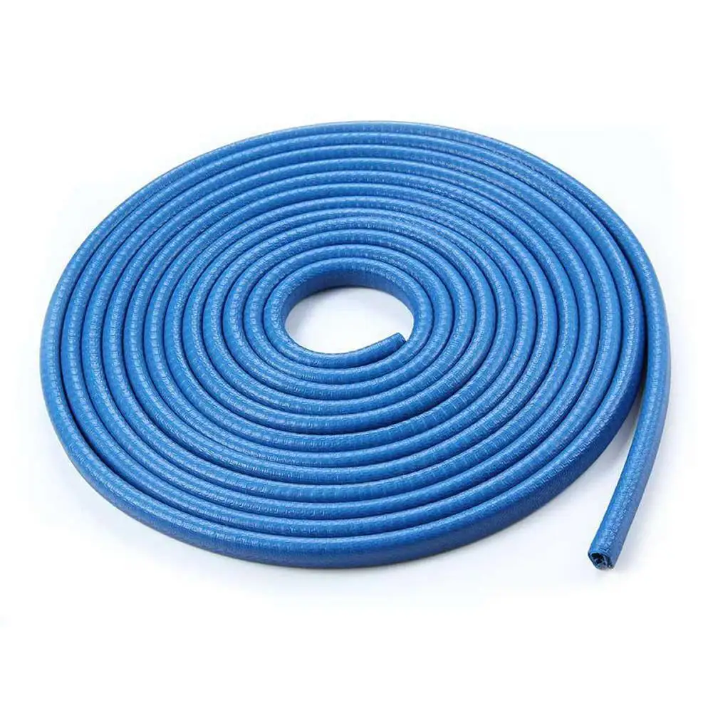 Blue 5 meters Универсальная защита от царапин на кромке двери автомобиля 5 м/10 м прокладка уплотнительная защита отделка автомобильные дверные наклейки - Цвет: Blue 5 meters