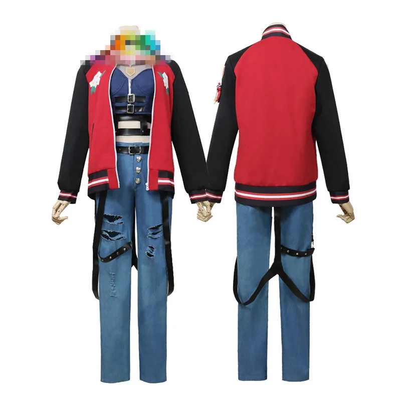 

Japanese Anime BanG Dream! After Glow Speedy Skies Cosplay Costume Udagawa Tomoe Halloween Custom Made Free Shipping B