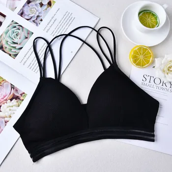 

Slim Backless Bra Bandeau Women Tube Tops Lingerie Sexy Tanks Top Underwear