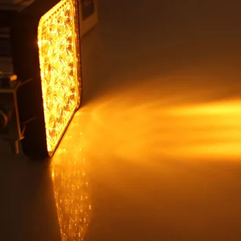 

16-LED Working lights Dual Color White/Yellow Off-road 5000LM Shockproof