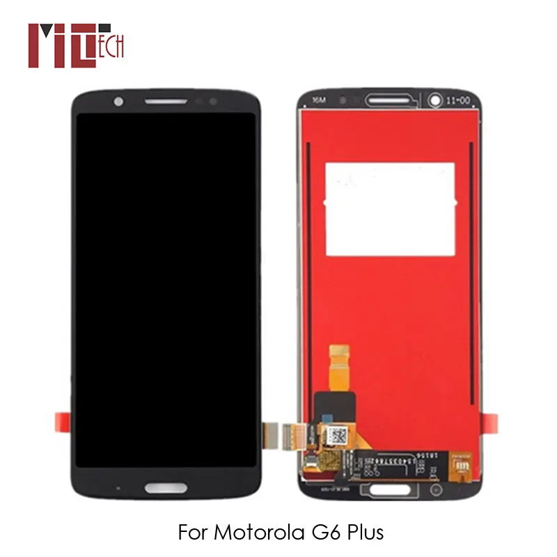 

LCD Display For Motorola Moto G6 Plus Xt1926-5 XT1926-8 XT1926-6 XT1926 Touch Screen Digitizer Assembly Replacement No Frame