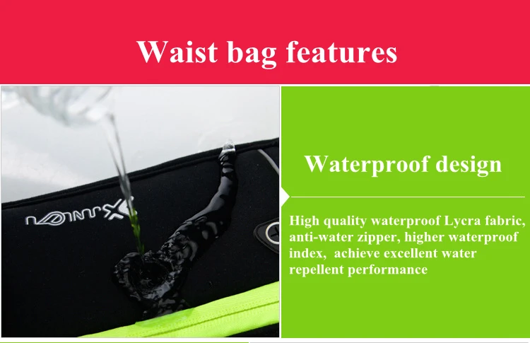 Outdoor Running Bag Men Women Cycling Waist Bags with Kettles Multifunctional Hiking Climbing Jogging Fitness Bicycle Belt Pouch