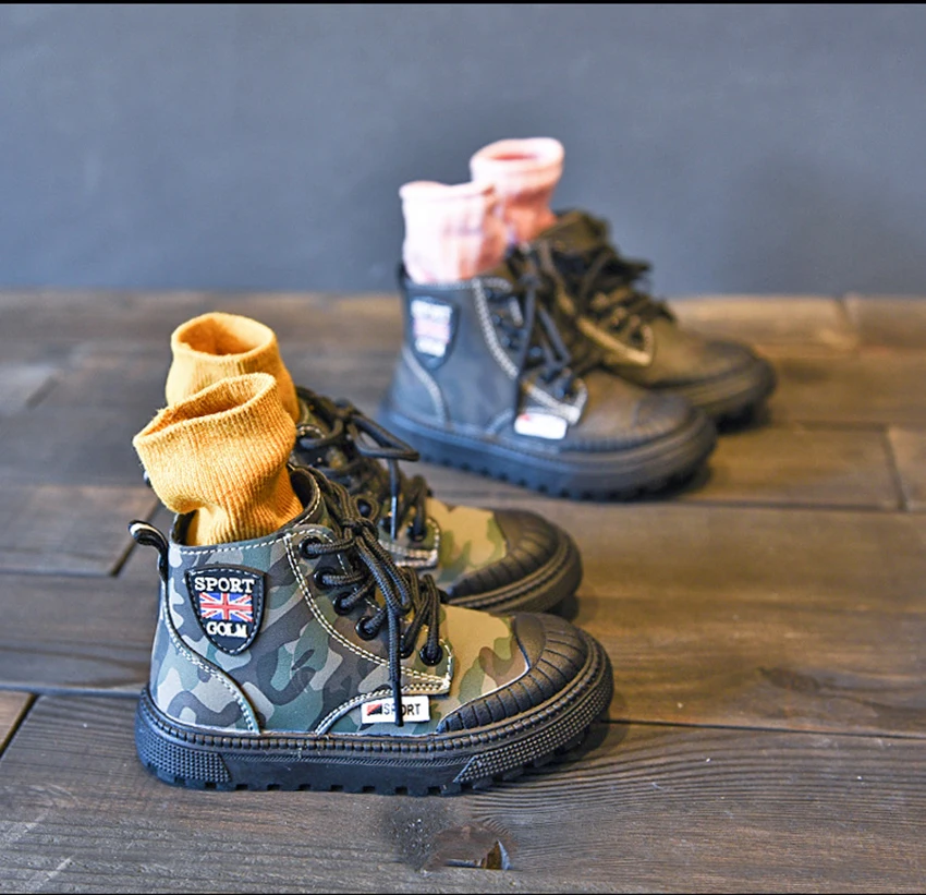 

hot sale new arrival casual camouflage Martin boot stylish ankle boot