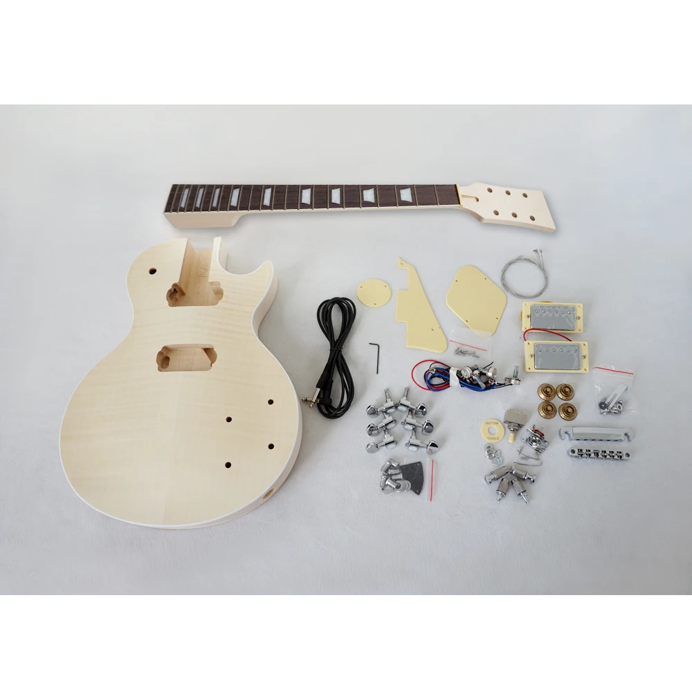Aiersi Пользовательские LP стиль DIY электрогитары наборы Модель EK-004
