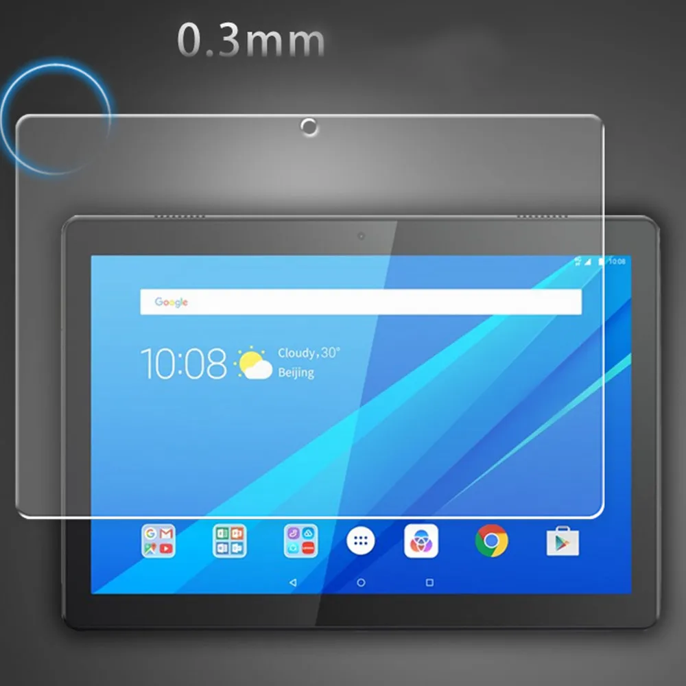 3piece 9H Tempered Glass For Lenovo Tab M10 TB-X605F/L Glass Film for Lenovo Tab E10 TB-X104F/L Tab P10TB-X104F/L Screen Guard