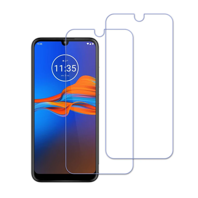 Закаленное стекло Moto e6s для Motorola E7 Plus Защита экрана E 2020 защитная пленка 2.5D |