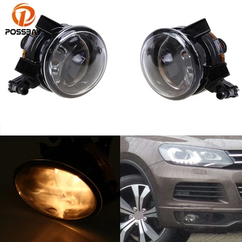 

POSSBAY Front Lower Bumper Lights Front Fog Lights For Volkswagen Touareg 2010-2012 Halogen Fog Lamp 7P6 941 699/7P6 941 700