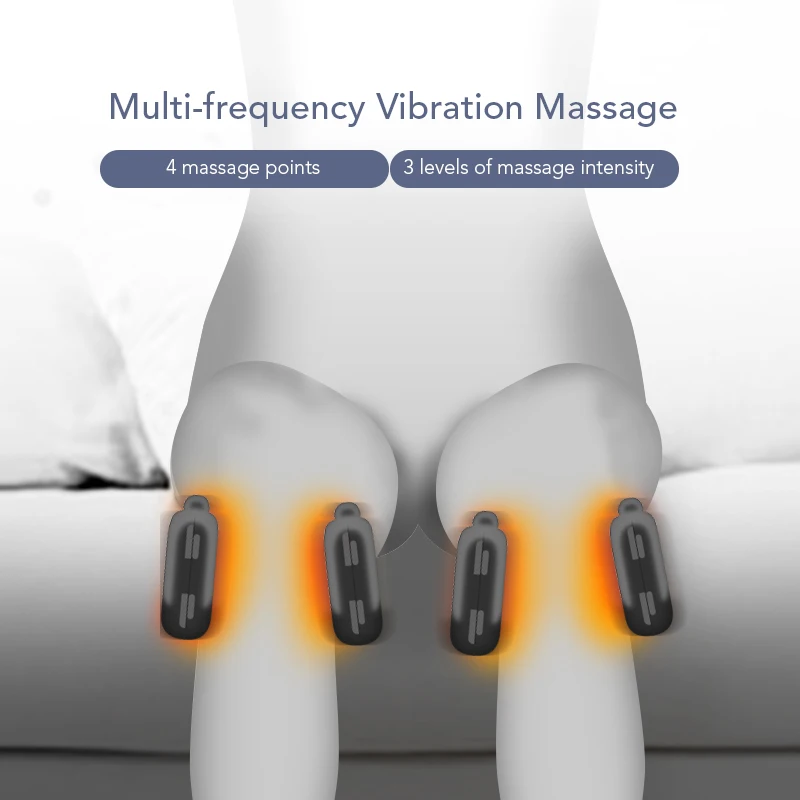 Электрический артрит коленный терапевтический прибор налокотник поддержка скобка нагревание вибрационный массаж наколенник облегчение боли в суставах реабилитация