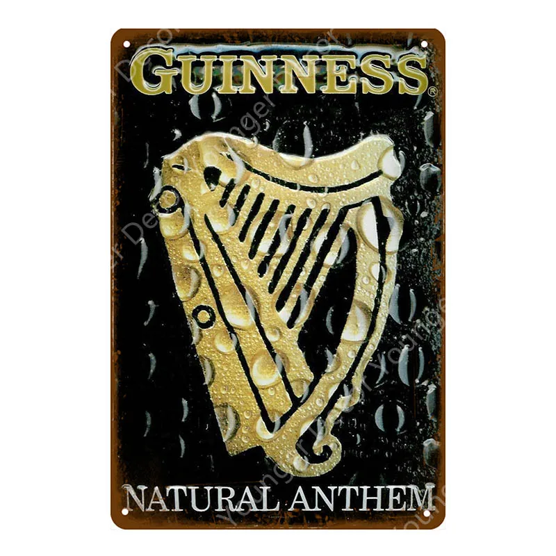 YD9073A My goodth My Guinness плакат металлическая жестяная вывеска винтажный Настенный декор для бара паба клуба человек пещера декоративная тарелка YA022 - Цвет: YD9073A