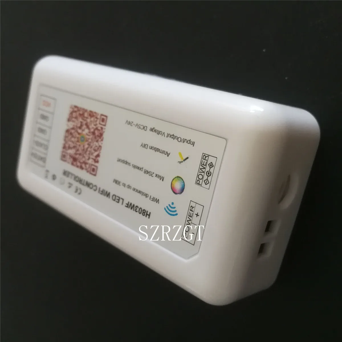 1 шт. H803 wifi; RGB светодиодный wifi контроллер DC5-24V вход для 2812B 281B 6803 Max 2048 пикселей полоса ArtNet пульт дистанционного управления