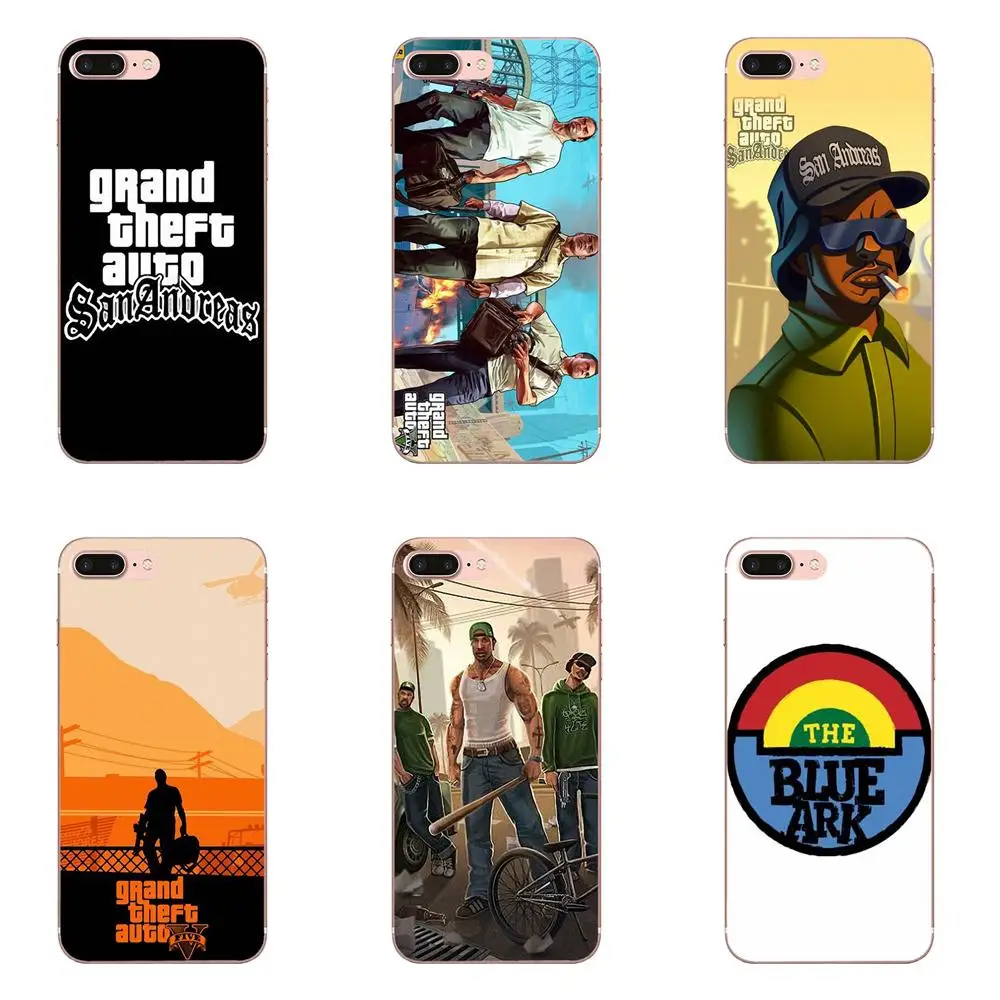 Gta Grand Theft Auto 5 V San Andreas Skin Hybrid For LG G7 ThinQ G5 G6 K50 Q60 K40 K8 Q7 2018 2017 V40 V30 V20 V10 | Мобильные