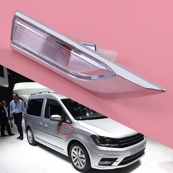 

Silver Right Side Marker Turn Signal Light Indicator Fit For VW Transporter T6 Caravelle Multivan MK VI Caddy MK4 7E0949102