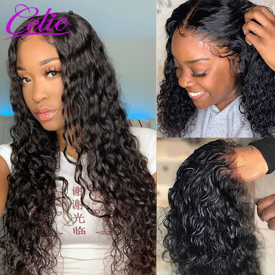 Mesmerizing Water Wave Lace Front Wig Capture in HD Mesmerizing Water Wave Lace Front Wig Capture in HD