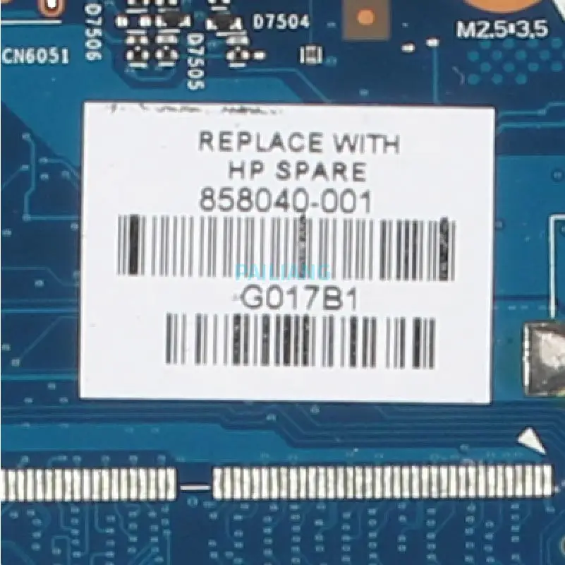 Placa-mãe Portátil para hp Tpn-i119 14-am 14-am004la 6050a2823301 858040001 Sr2kn Celeron N3060 Mainboard Notebook Testado Ddr3 - Imagem 5
