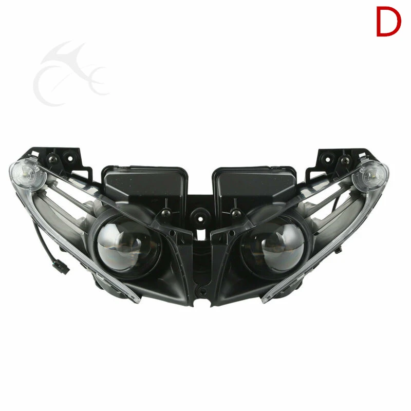 Передние фары для мотоцикла Фара сборка для Honda Kawasaki Yamaha YZF R1 YZF R6 YZF-R6 YZF-R1 - Цвет: D