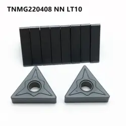 Новая карбидная вставка TNMG220404/08 NN LT10 высокое качество цилиндрический токарная пластина ЧПУ Запчасти токарный инструмент фрезерные