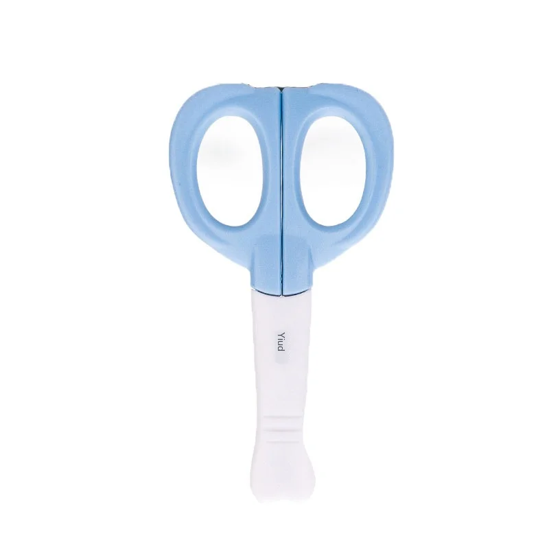 Students Scissors Art Scissors Safety Manual DIY Tools Cartoon Puzzle Cutting Paper-Cut Scissors School Kids Supplies ► Photo 2/6