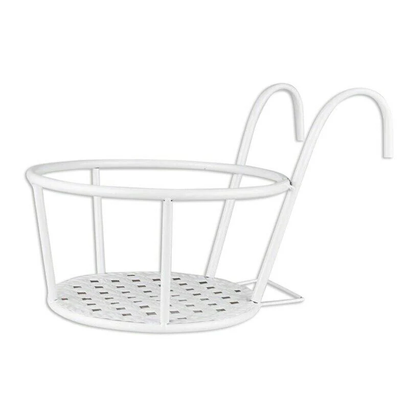 Nordic Style Ceramic Flower Pot Planter Iron Flower Hanging Frame Plant Holder Green Plant Flower Pot Home Office Decoration Orn
