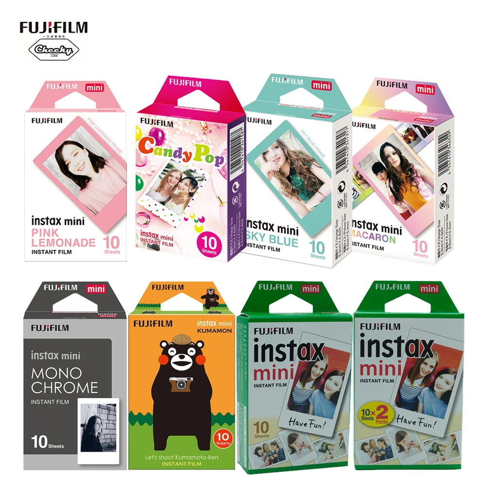 Фоторамка Fuji Fujifilm Instax Mini 10 листов оригинальная фотобумага для 9 8 Instant 70 90 |