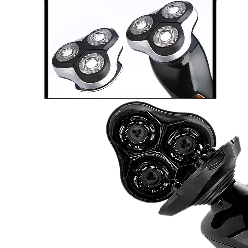 Electric Shaver Floating Three-Knife Multi-Function 3In1 Body Wash 4D Razor US Plug