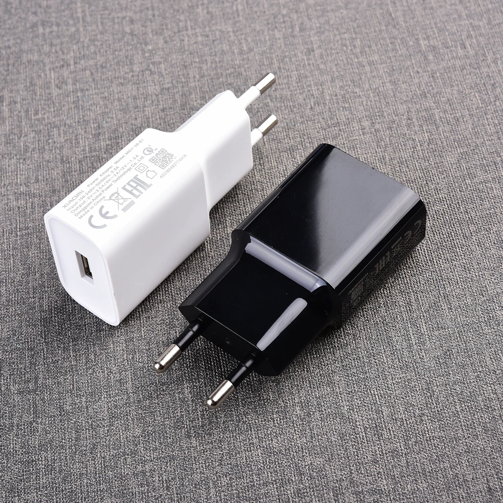 Xiaomi Mi6 18 Вт EU QC 3,0 адаптер питания быстрое зарядное устройство type-C/Micro USB линия передачи данных с посылка для mi8 se lite a2 a1 mix 3