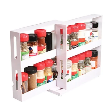 

Multifunctional Storage Rack Food Storage Box Seasoning Storage Box Rotating Seasoning Rack Rotating Spice Rack Kitchen Tools