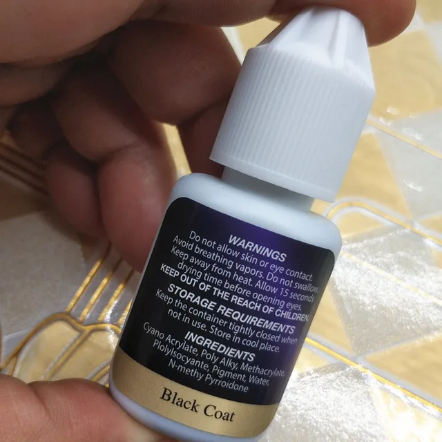IB Ibeauty Black Coat for eyelash extensions Semi Permanent Mascara Korea Original 10ml False eyelash glue Makeup tools Shop 3