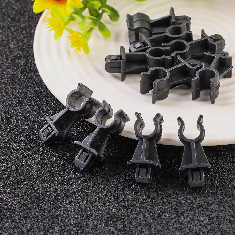 Black Retainer Bonnet Hood Support Prod Rod Clamp Clip Holder 65722EB300 For Nissan Qashqai Dualis J10 Navara D40 Pathfinder R51 hood prop rod clip hood support clamp