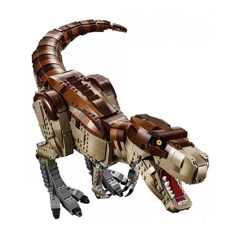 61001 креативные игрушки, совместимые с 75936 парком Юрского периода: T. rex Rampage Set, детские рождественские игрушки, строительные блоки, наборы кирпичей
